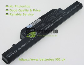High quality 11.1V 4400mAh clevo w670rcq1 laptop batteries image 2